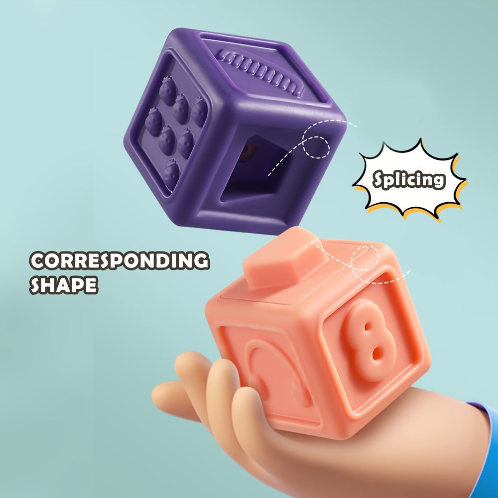 Stack'n'Learn™ – 12-Piece Sensory Stacking Toy Set