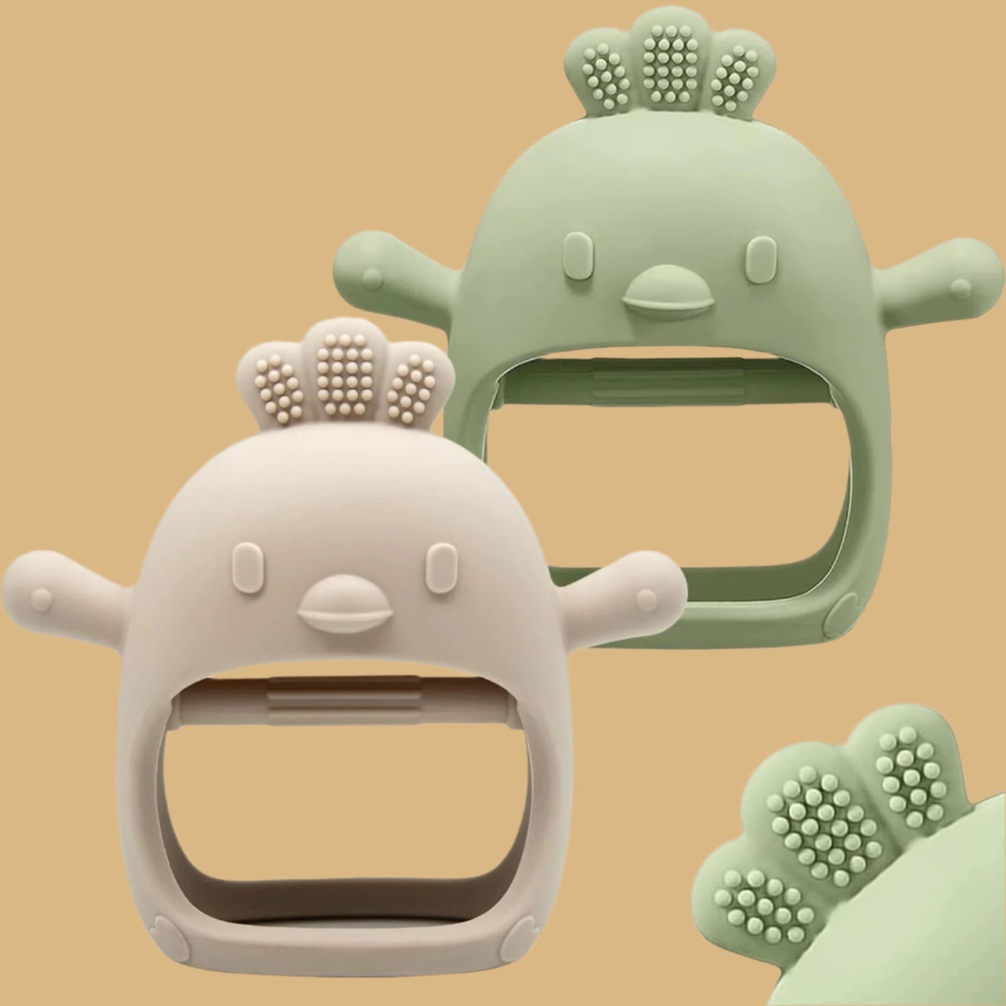 ChickyChew™ Silicone Baby Teether