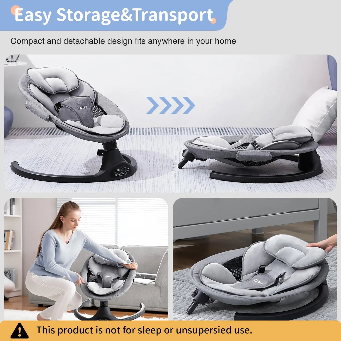 DreamGlide™ Electric Baby Swing