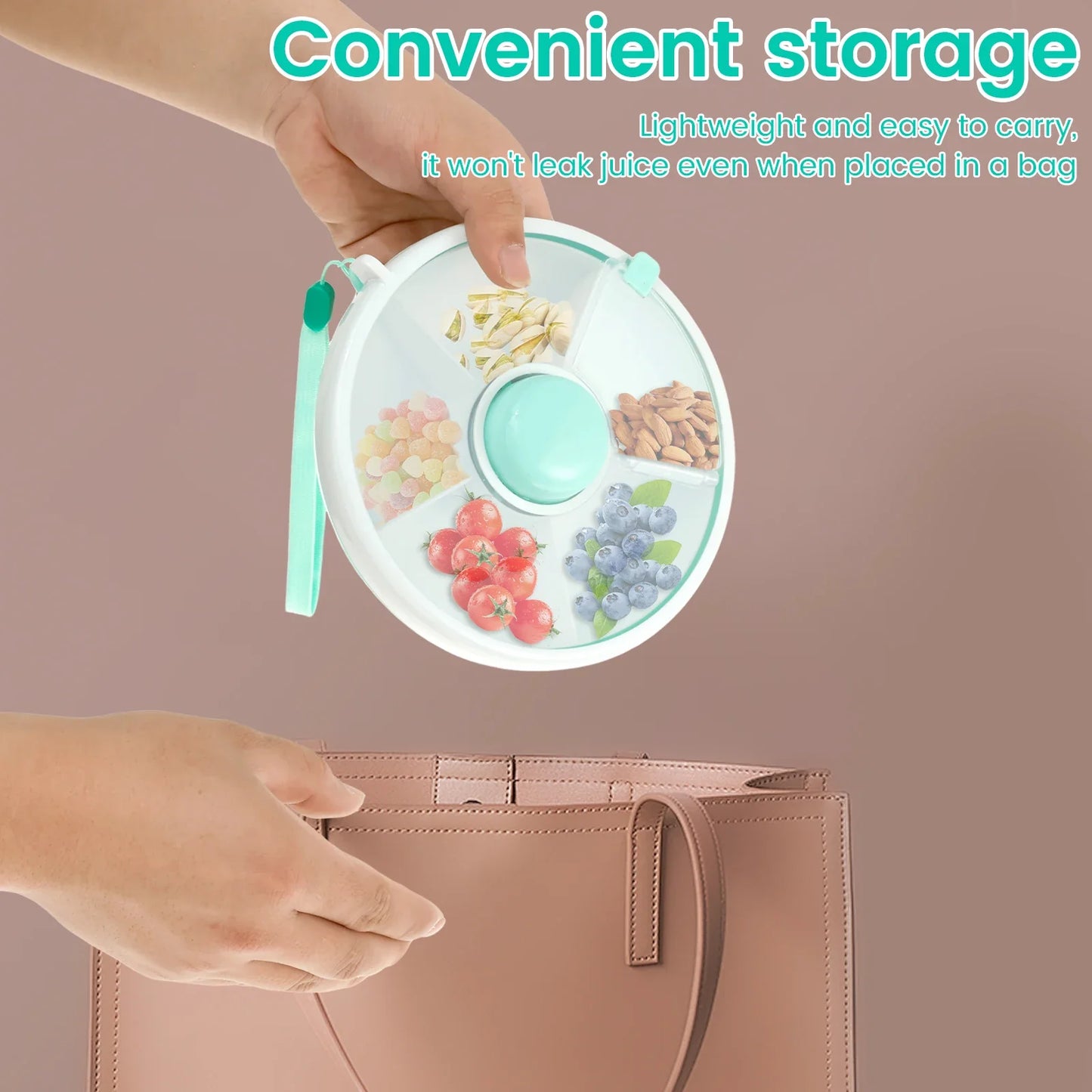 SnackWhirl™ Spinner – Fun, Mess-Free Munching for Kids