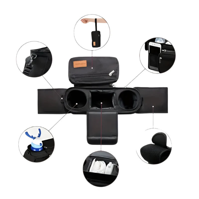 Stroller Organizer - Ultimate On-the-Go Companion