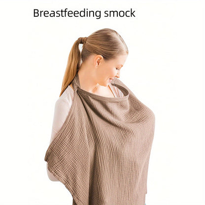 CozyCover™ — 4-in-1 Muslin Nursing Cover
