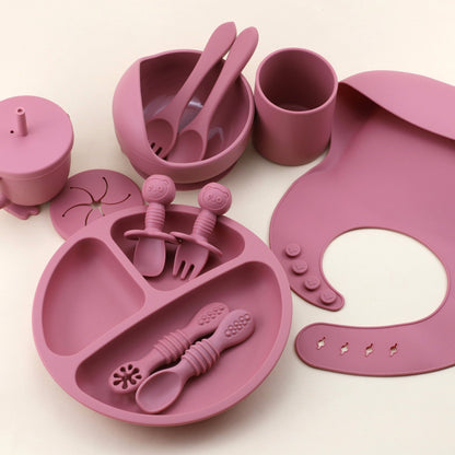TidyTots™ 12-Piece Silicone Feeding Set