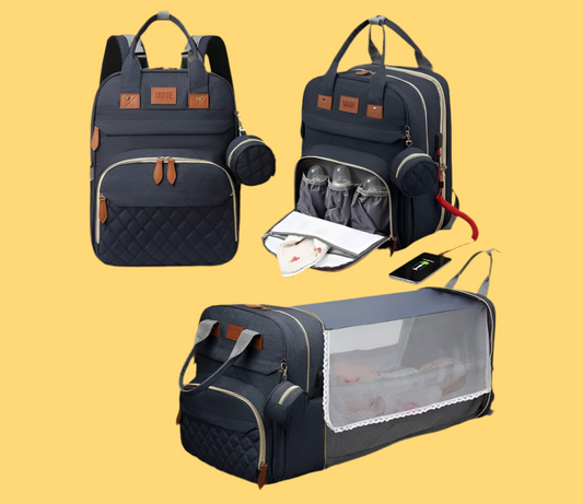 GoNest™ 3-in-1 Diaper Backpack & Travel Bassinet