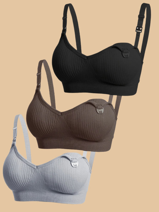 LatchEase Nursing Bra (3 Pack)