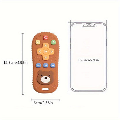Silicone Bear Remote Teether Toy