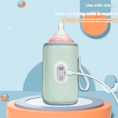 WarmSip™ – Portable USB Baby Bottle Warmer