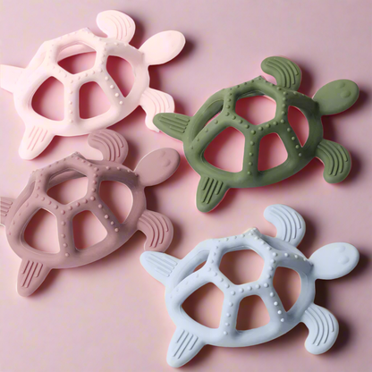 Turtle ChewCrew™ Silicone Teether