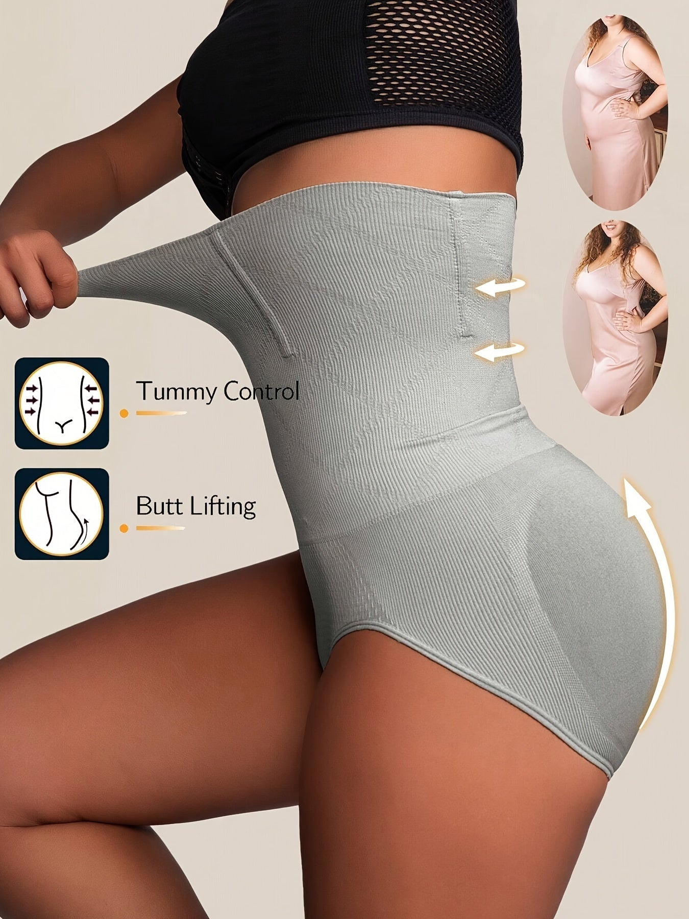 HugFit Briefs–High Waist Postpartum Shapewear