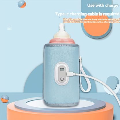 WarmSip™ – Portable USB Baby Bottle Warmer