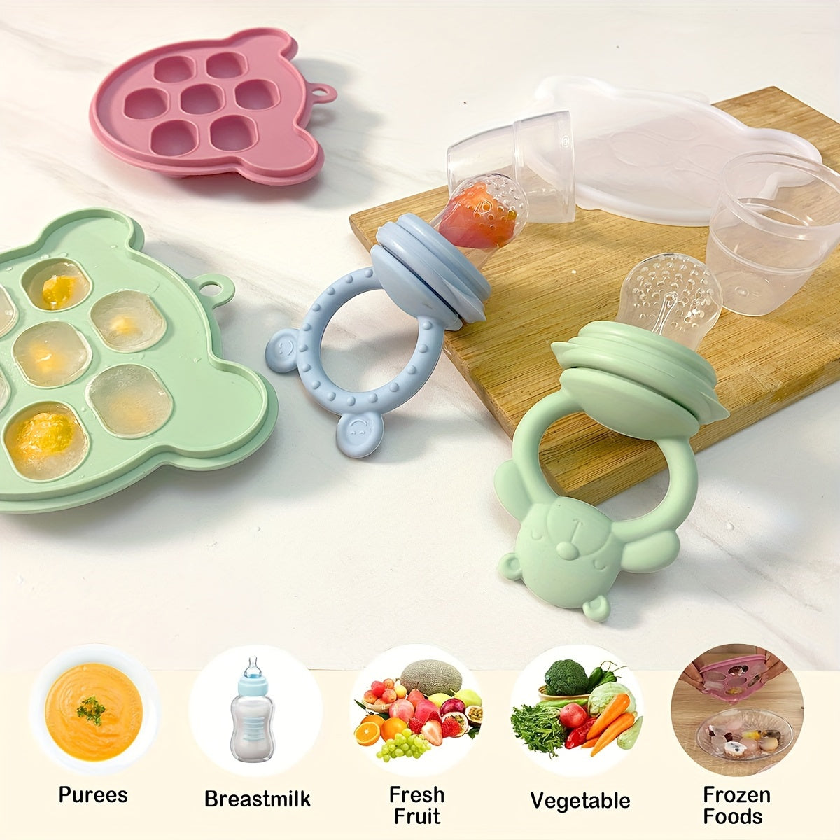 Dimpley YumBuds™ Silicone Baby Feeder