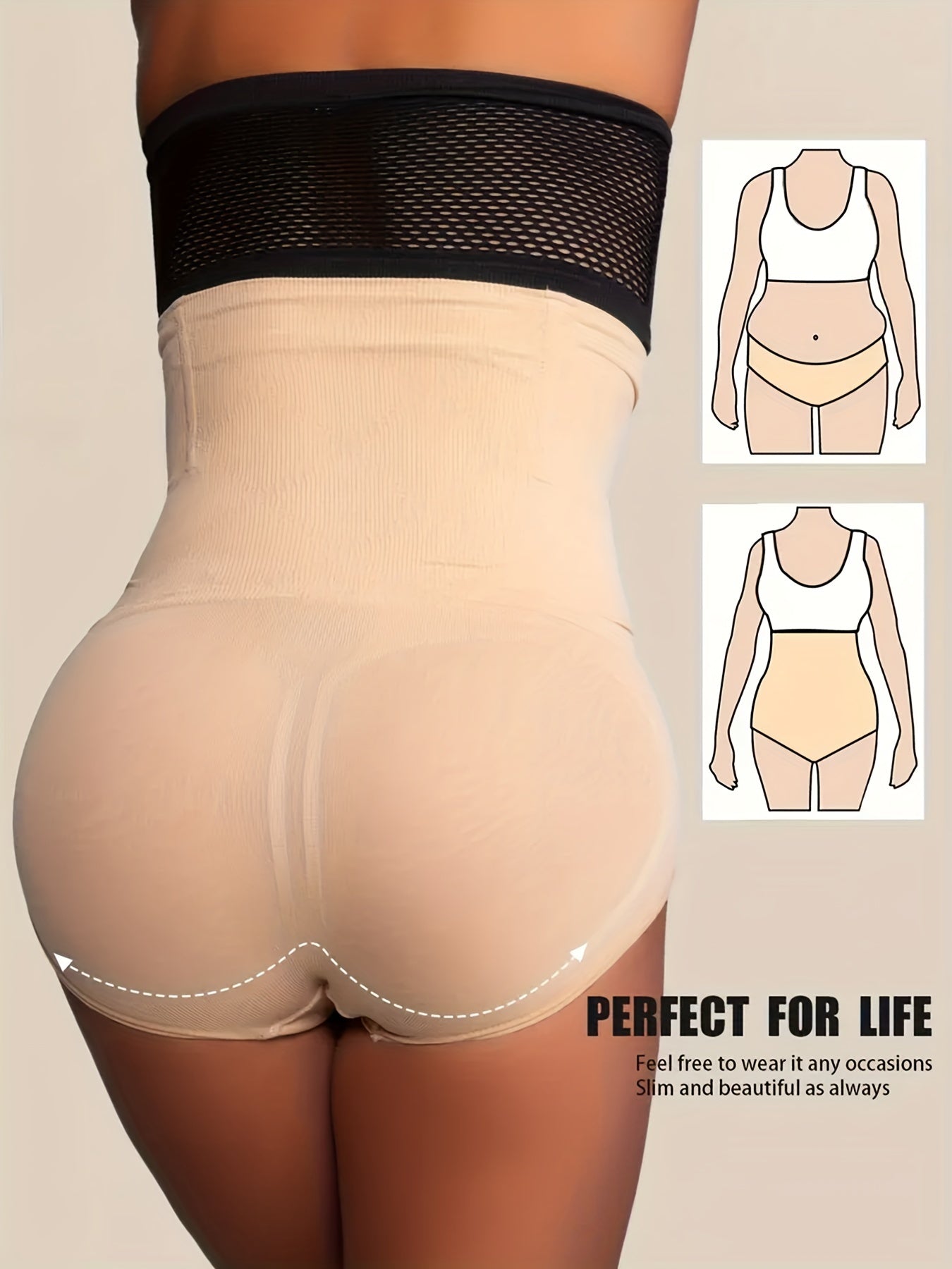 HugFit Briefs–High Waist Postpartum Shapewear