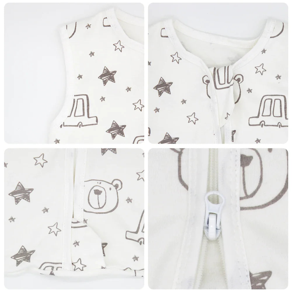 Dimpley SnugNest™ Cotton Baby Sleep Sack
