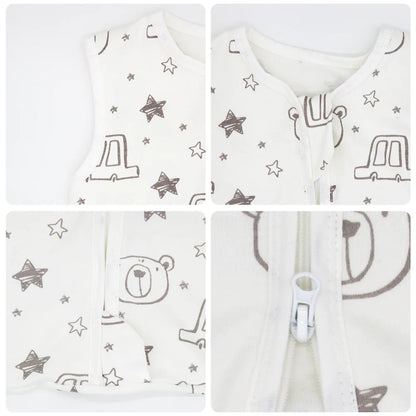 Dimpley SnugNest™ Cotton Baby Sleep Sack