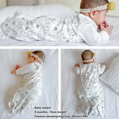 Dimpley SnugNest™ Cotton Baby Sleep Sack