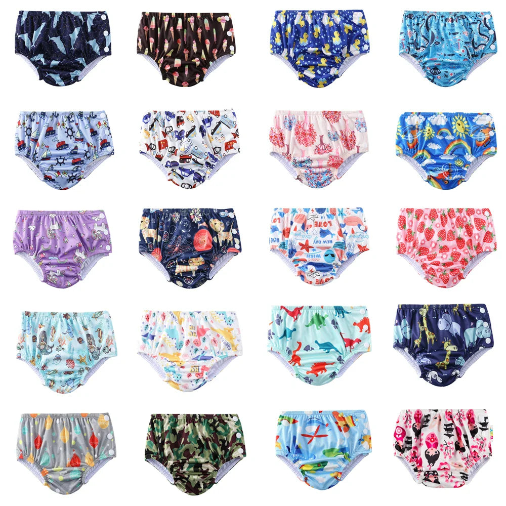 Dimpley DryTots™ Reusable Training Pants (16 Playful Designs)