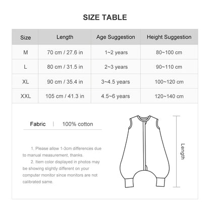 Dimpley DreamLegz™ Toddler Sleep Suit (6 Adorable Designs)
