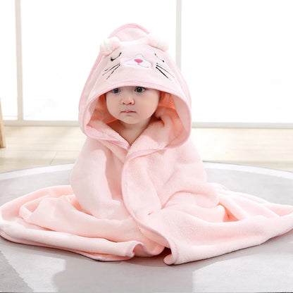 SnugglePals™ Hooded Baby Towels (5 Animal Designs)