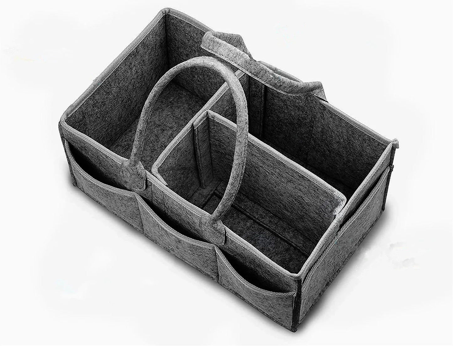 TidyTote™ Felt Diaper Caddy Organizer