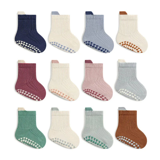 Dimpley CozyGrip™ Non-Slip Baby Socks (3 Pair)