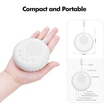 SnoozeMate™ Portable White Noise Machine