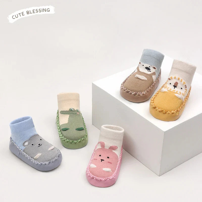 Dimpley SnuggleSteps™ Animal Moccs