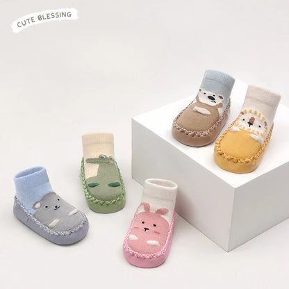 Dimpley SnuggleSteps™ Animal Moccs