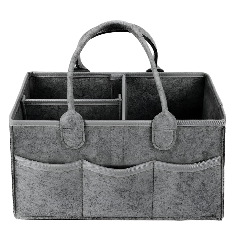 TidyTote™ Felt Diaper Caddy Organizer