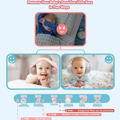 Muffy Baby™ – Noise Cancelling Earmuffs for Infants & Toddlers