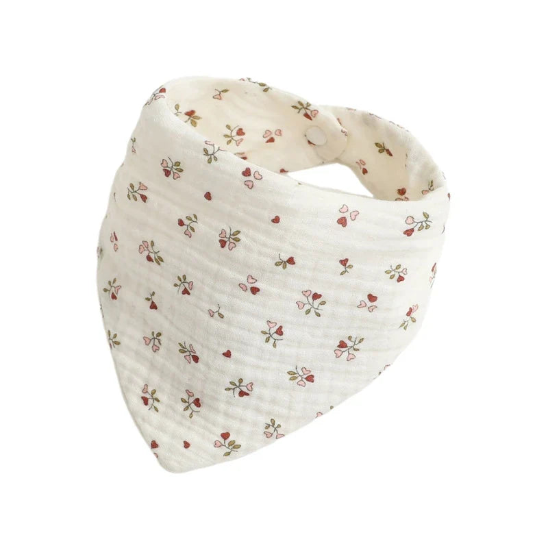DribbleBloom™ Bandana Bibs – Soft, Stylish & Super Absorbent