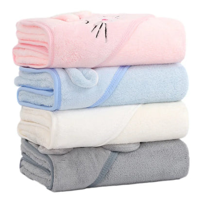 SnugglePals™ Hooded Baby Towels (5 Animal Designs)