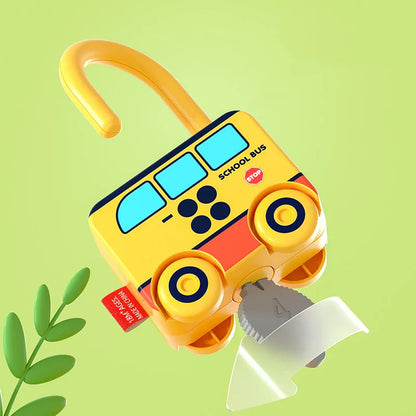 LockLearn™ – Montessori Number Matching Lock Toy