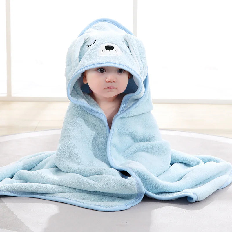 SnugglePals™ Hooded Baby Towels (5 Animal Designs)