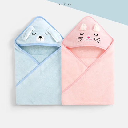 SnugglePals™ Hooded Baby Towels (5 Animal Designs)