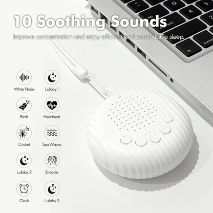 SnoozeMate™ Portable White Noise Machine