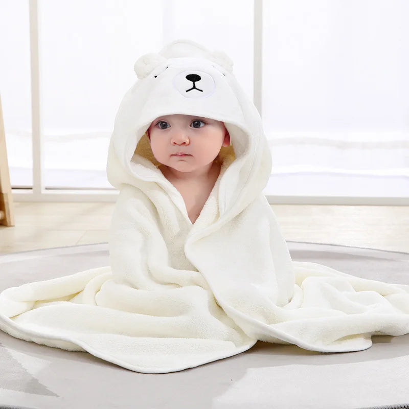 SnugglePals™ Hooded Baby Towels (5 Animal Designs)