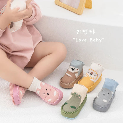 Dimpley SnuggleSteps™ Animal Moccs
