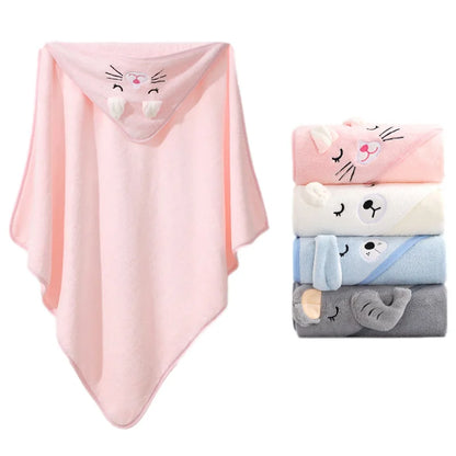 SnugglePals™ Hooded Baby Towels (5 Animal Designs)