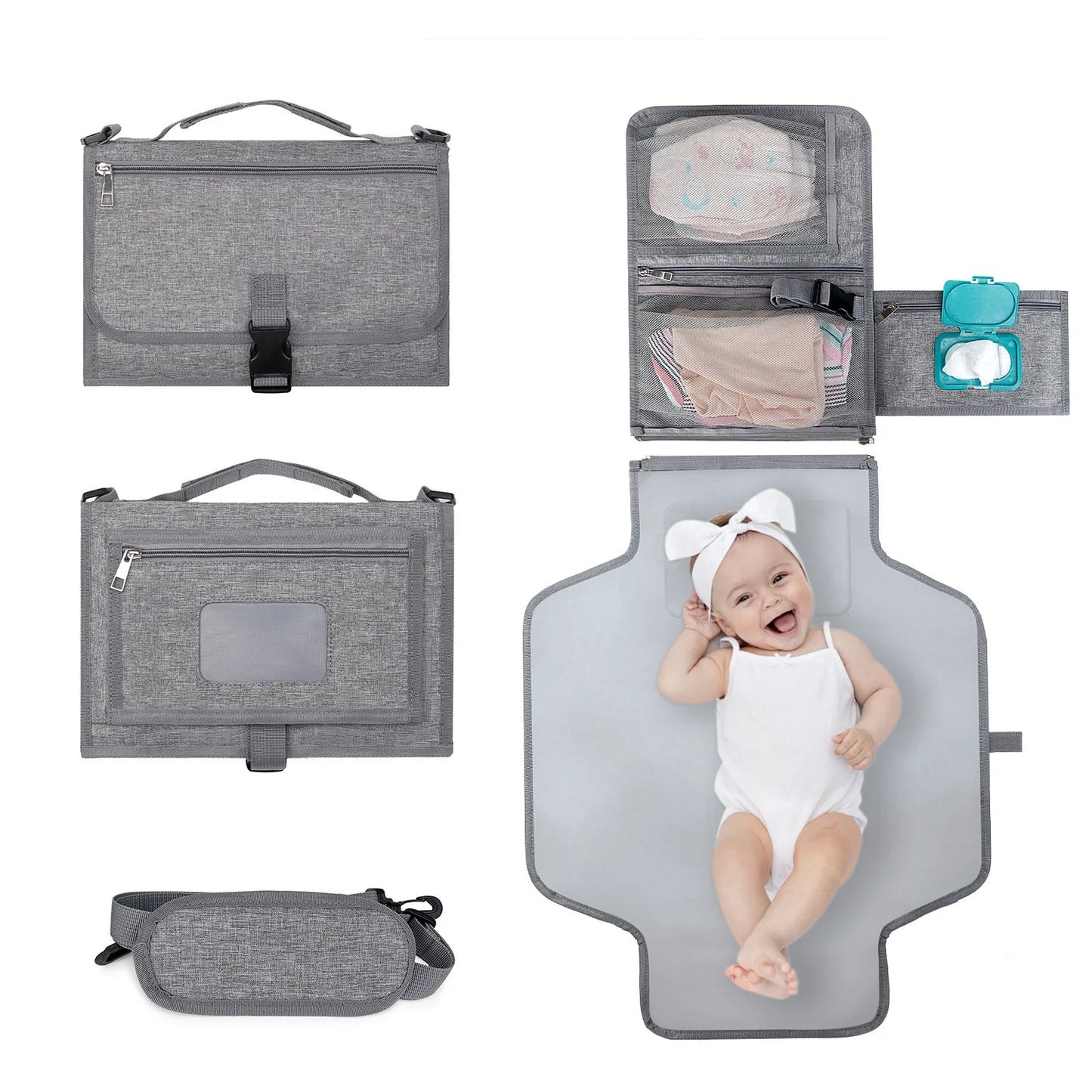 Dimpley On-the-Go™ Portable Diaper Changing Station