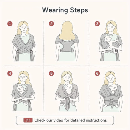 SnuggleWrap™ Baby Carrier