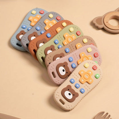 Silicone Bear Remote Teether Toy
