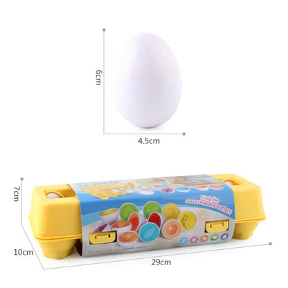 EggSculpt™ – Geometric Matching Egg Puzzle for Kids