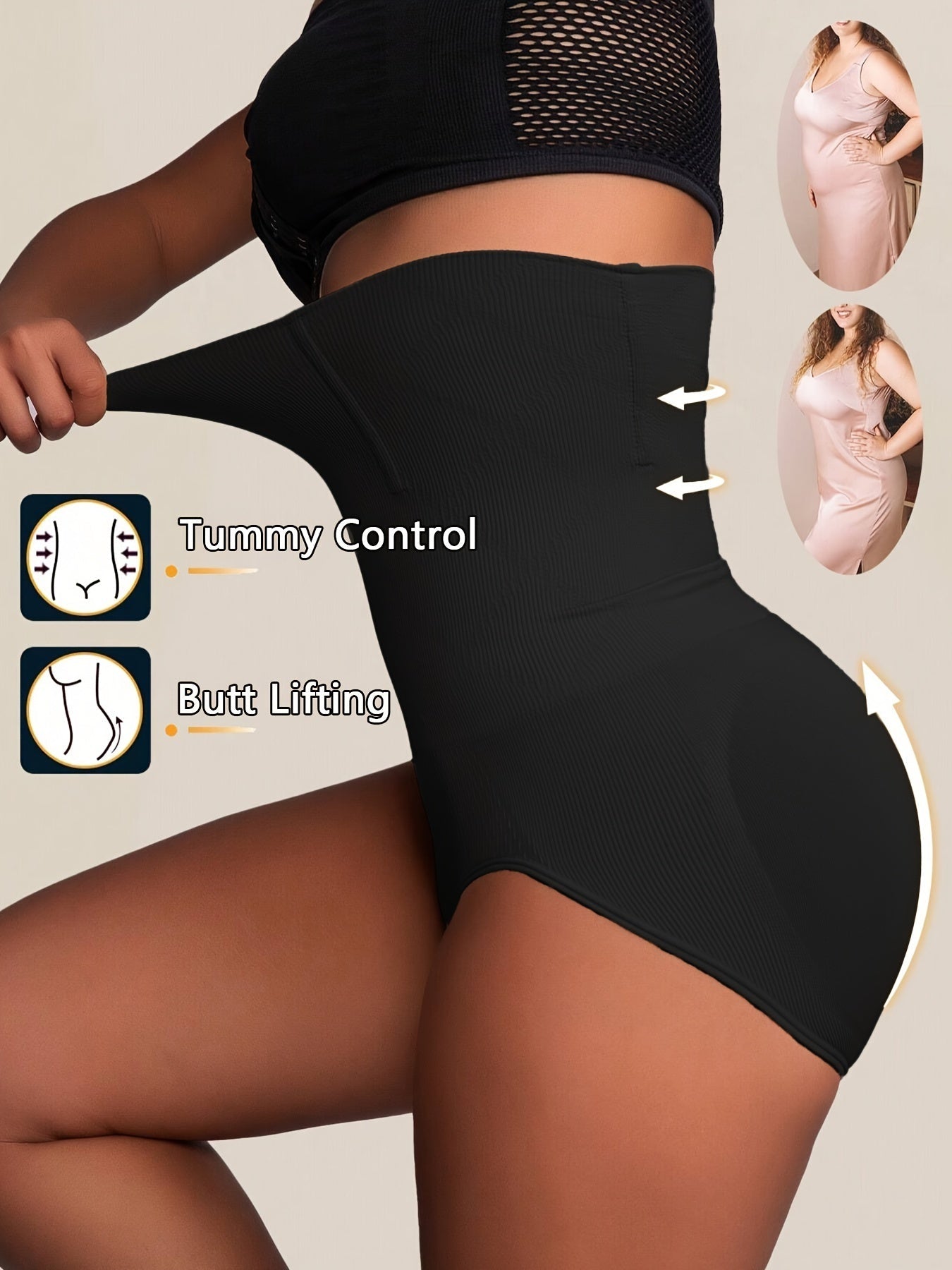 HugFit Briefs–High Waist Postpartum Shapewear