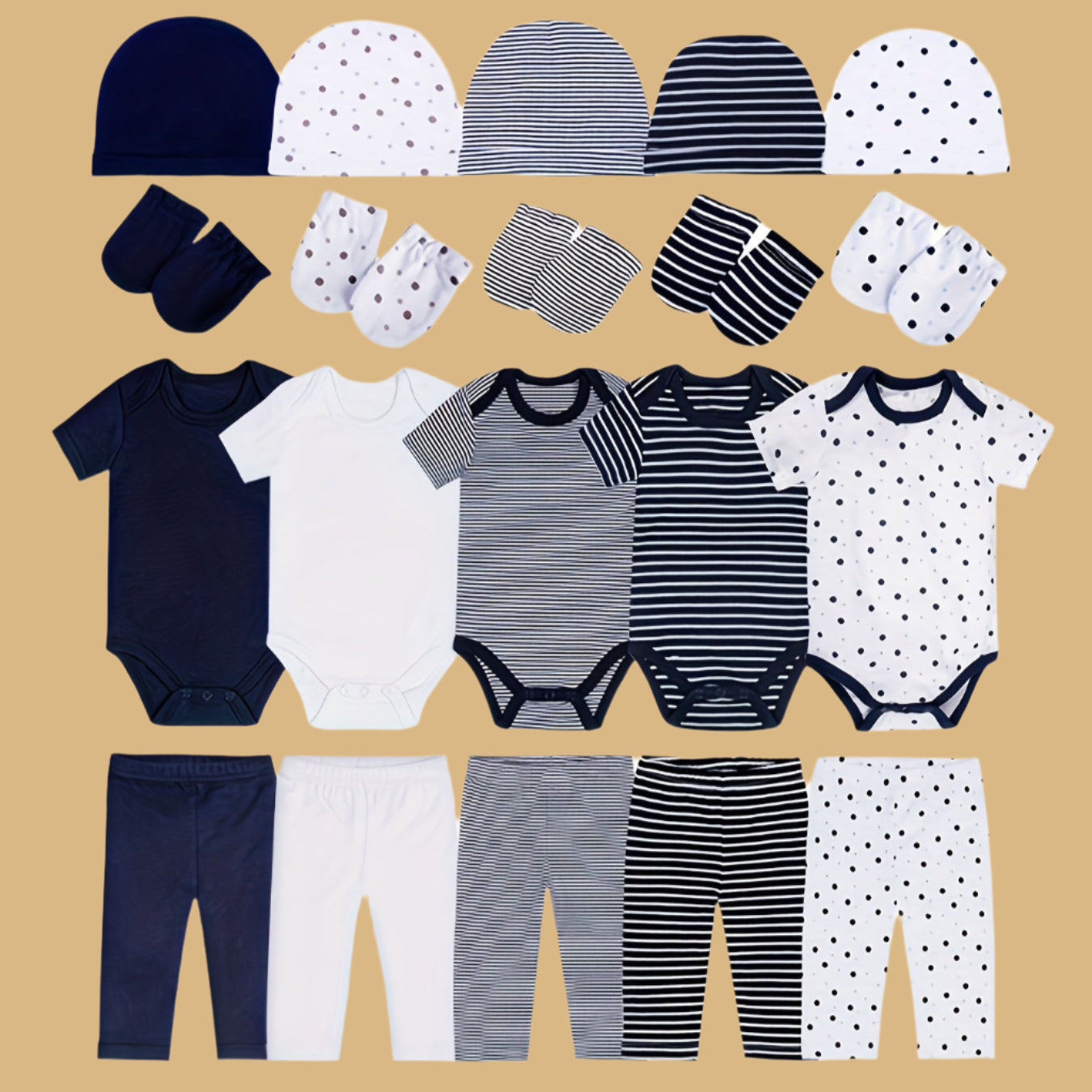 BambooSnug™ 20-Piece Baby Boy Essentials Set