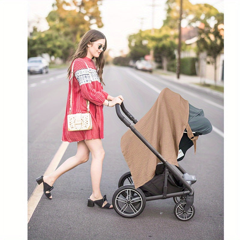 CozyCover™ — 4-in-1 Muslin Nursing Cover