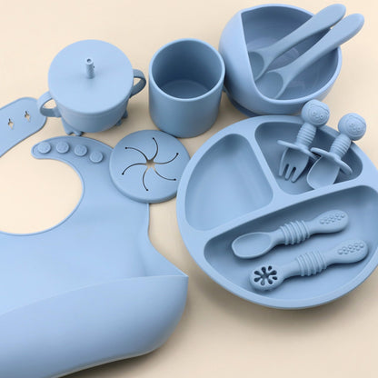 TidyTots™ 12-Piece Silicone Feeding Set