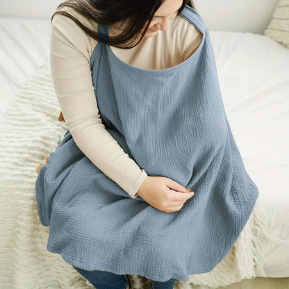 CozyCover™ — 4-in-1 Muslin Nursing Cover