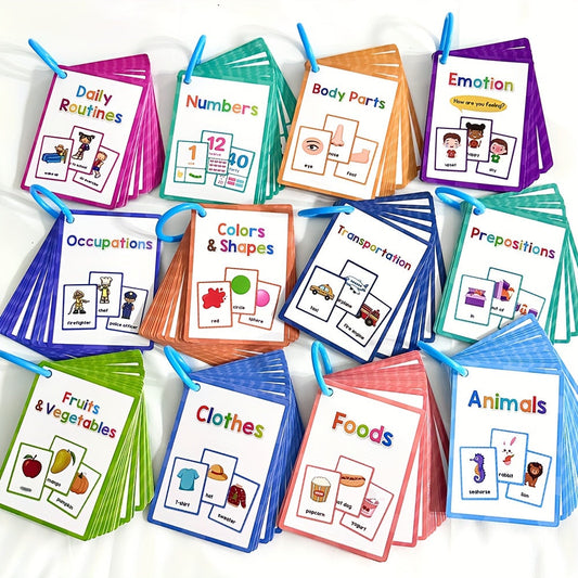 Early Learning Flash Cards – Montessori Language Builder Set