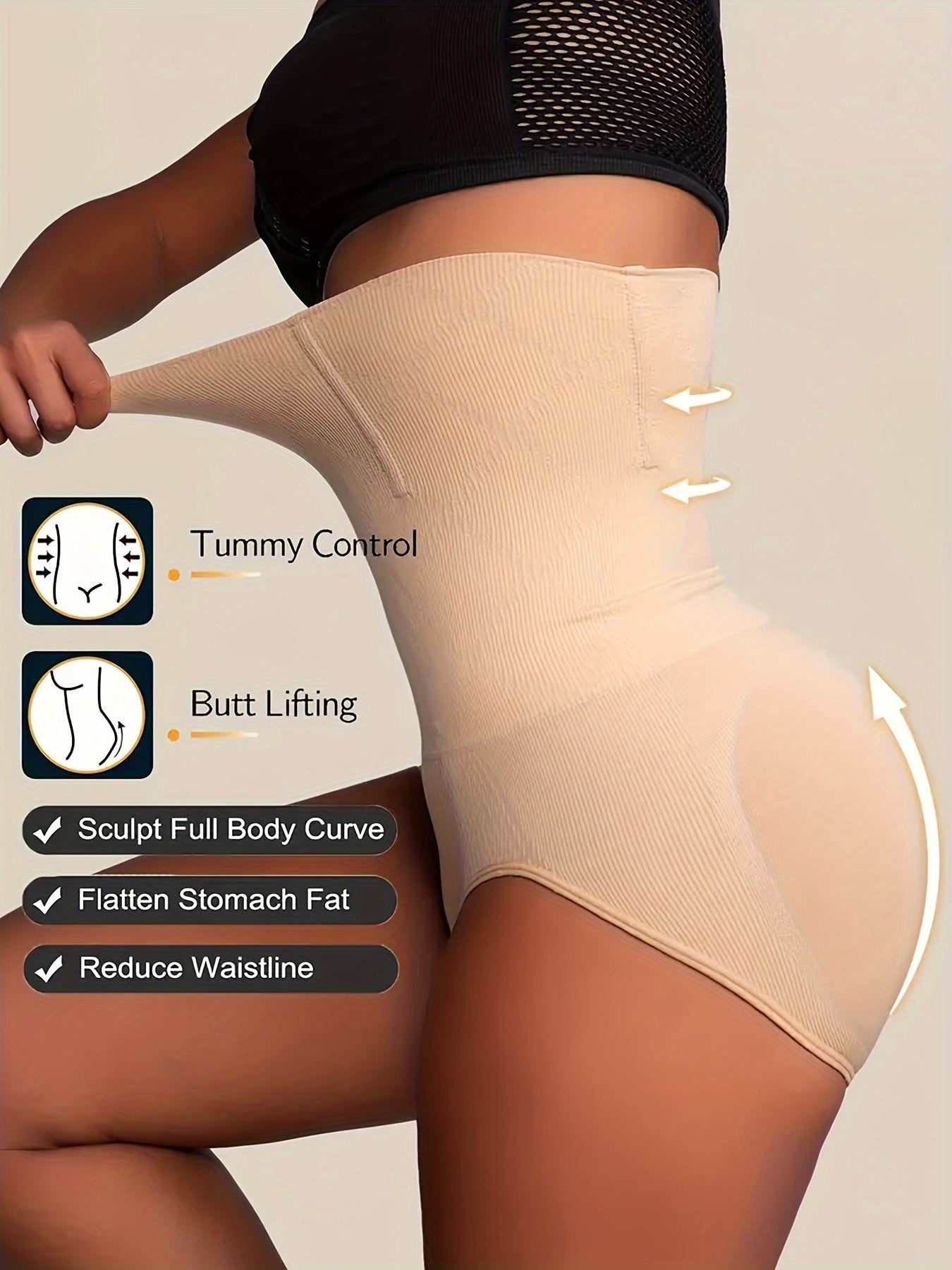 HugFit Briefs–High Waist Postpartum Shapewear