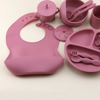 TidyTots™ 12-Piece Silicone Feeding Set